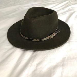 Lucky Brand Dark Green Camo Hat